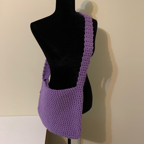 Crossbody Bag handmade crocheted - Picture 5 of 13